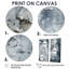 Surface lunaire abstraite grise I - art mural gris 2 pièces-2051238398-2051238397-2051238396