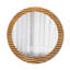 Huldar Glass Flat Wall Mirror