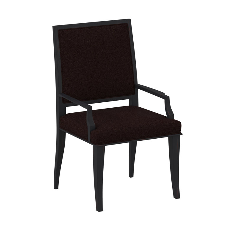 Princeton Arm Chair, Venice Ivory, Vintage Ebony