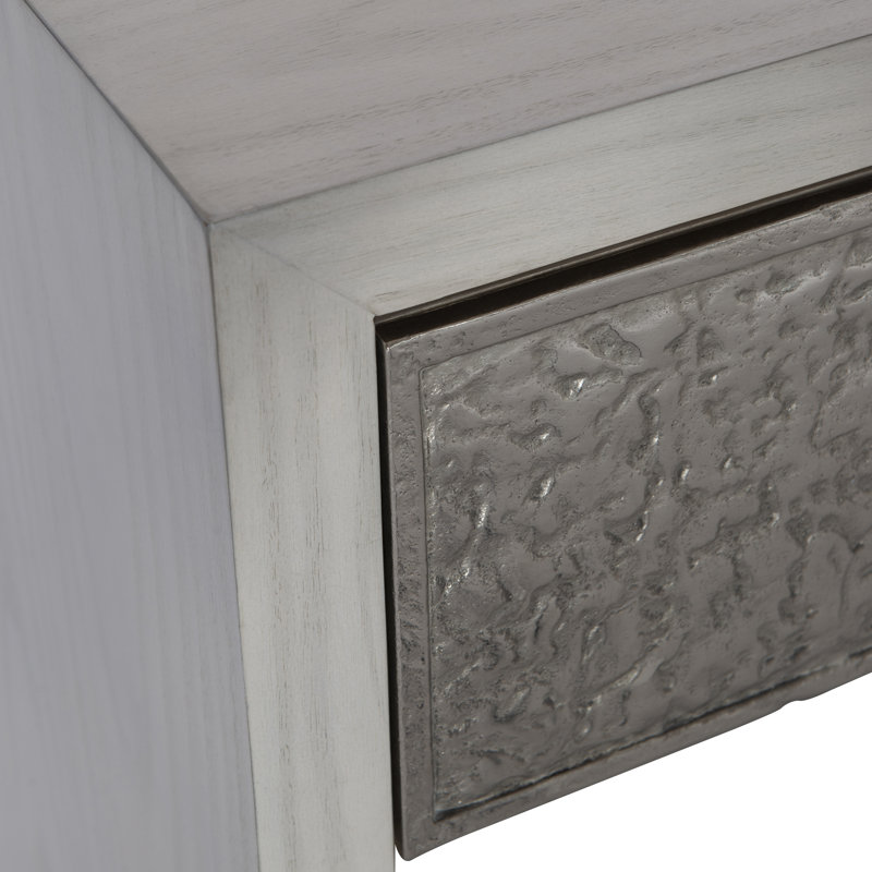 Ware 1 - Drawer Solid Wood Nightstand