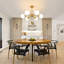 Jativa Gold 6 - Light Sputnik Chandelier