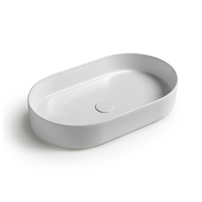 Mood 23.6'' L Bathroom Sink, Glossy White