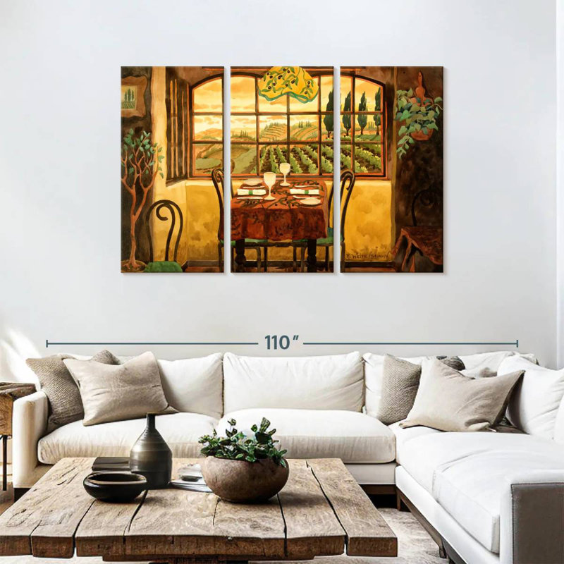 Yarlin Romantic Dinner, 48" H x 74" W