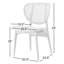Modern Brazilian Upholstered Dining Chair-1517597013