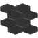 Long Hex 10.60in.x11 in. Glass Mosaic Tile