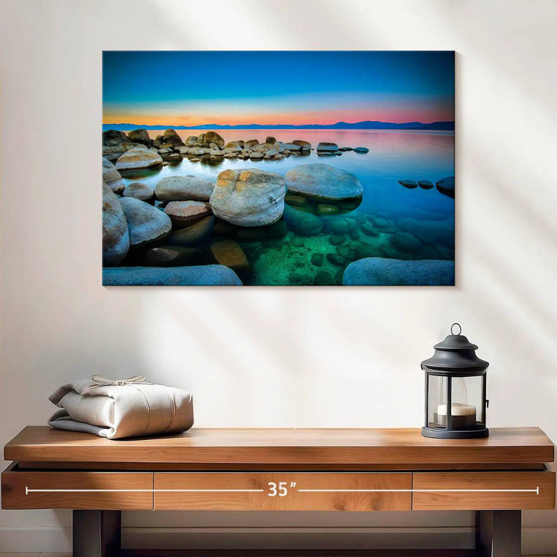 Roches d'Alvord Lake Tahoe, H 16 po x l 24 po