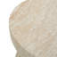 Round Concrete Outdoor Side Table , 15 " W 15 " D