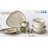 CLOUDY 10 Piece Porcelain China Dinnerware Set - Service for 2-71007927