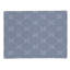 Tapis intérieur / extérieur en polyester tissé à la machine rectangulaire bleu / beige-1737076120