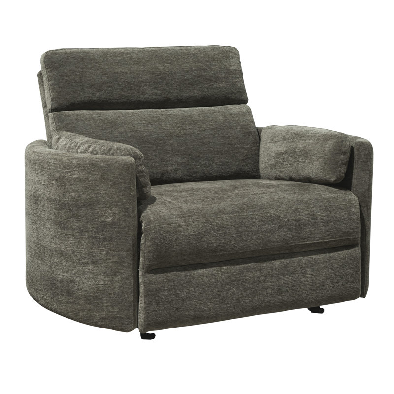 Bre 53.1'' W Power Reclining Individual Seat, Krypton