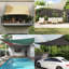 Vidaxl Sunshade Sail Oxford Fabric Rectangular Patio Shade Sunscreen Canopy-126704246-126704241