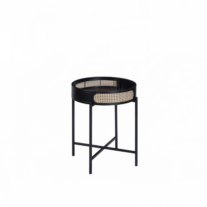 Table de bout noire