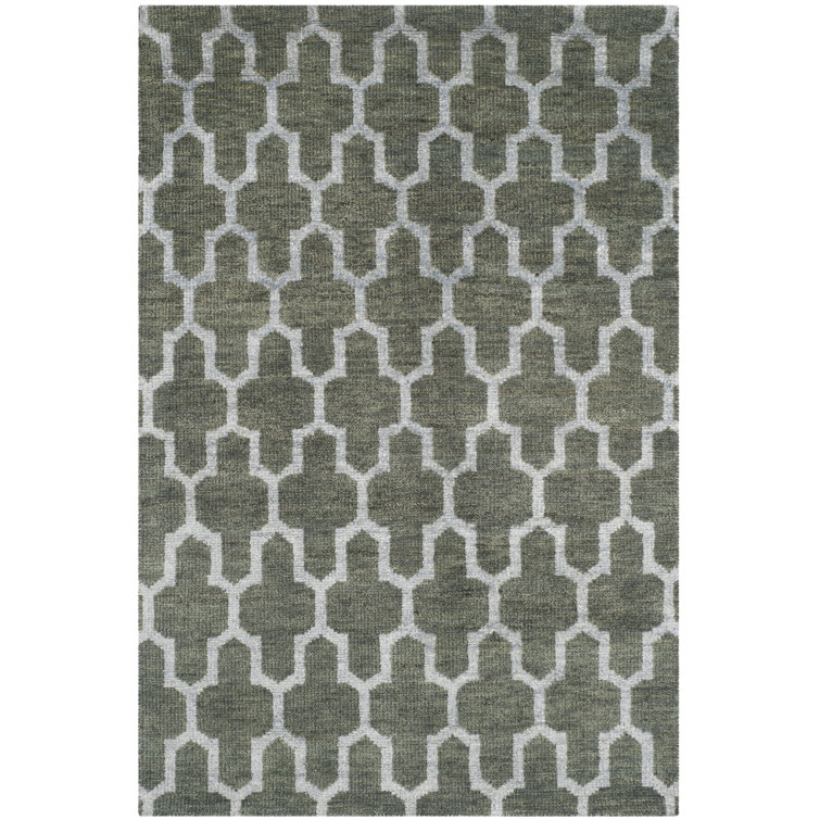 Geometric Hand Woven Area Rug