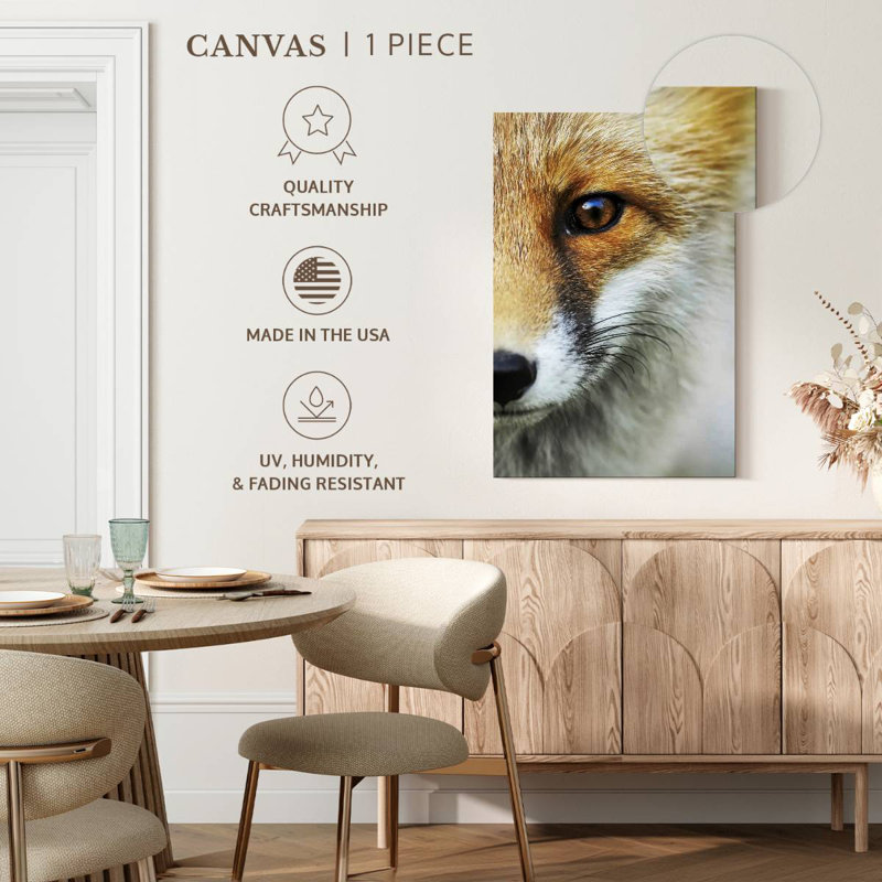 Gaze Of A Fox, 30" H x 20" W