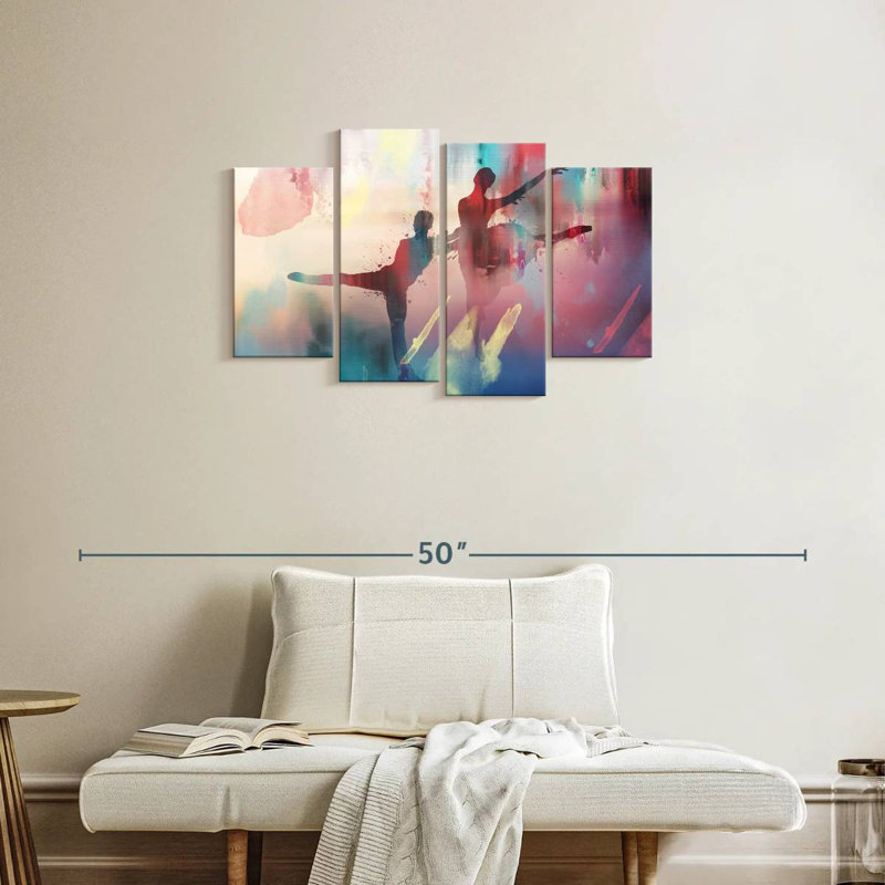 Enn Dancing, 22" H x 36" W