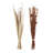 Dried Plant Bouquet Foliage Decor Brown Natural Foliage Set
