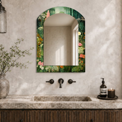 Metal Arch Mirror