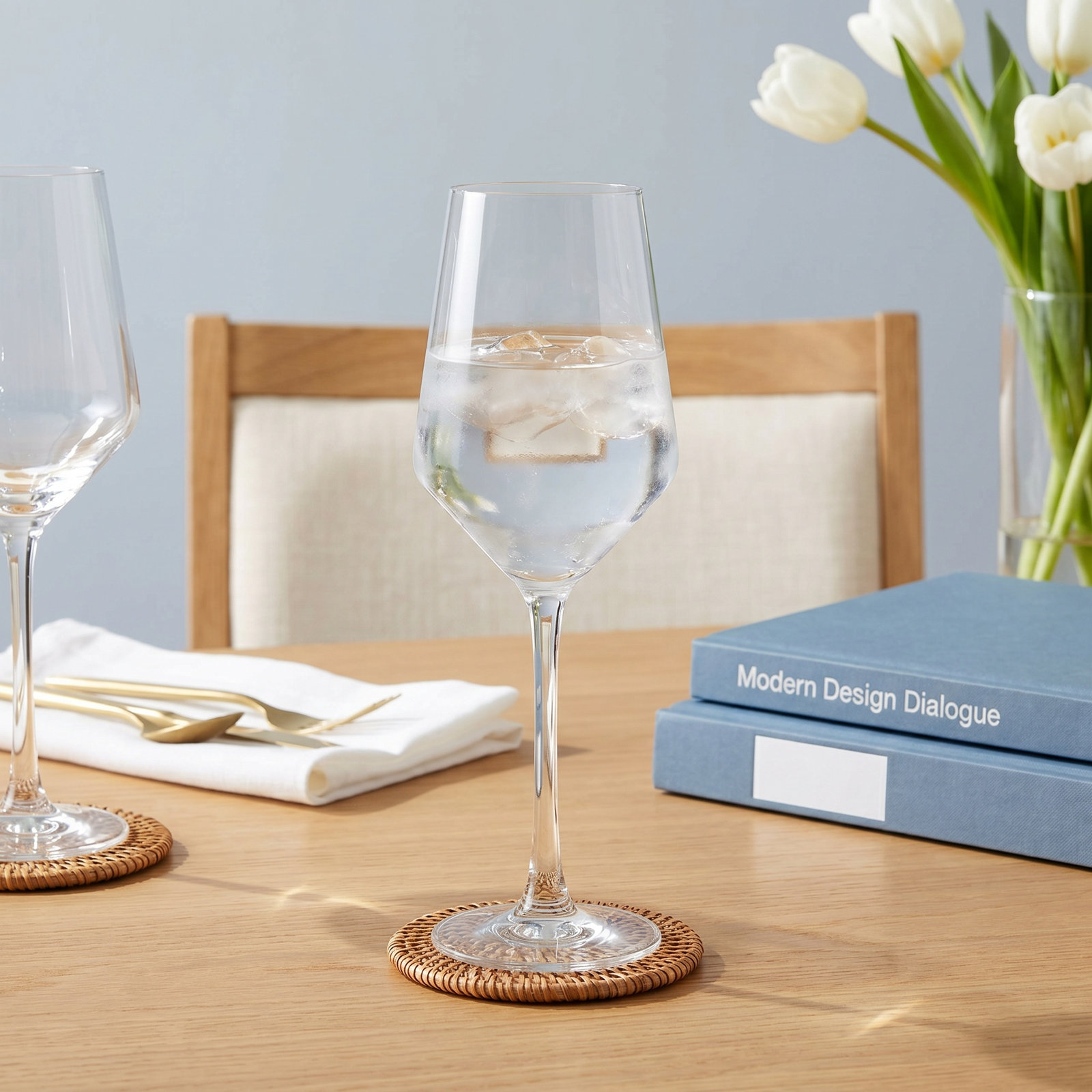 Pure White Wine Glass