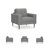 Magoria Upholstered Armchair