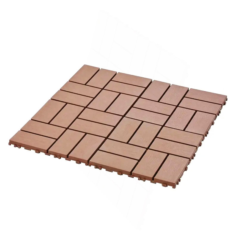 Carreaux de terrasse en plastique emboîtables
