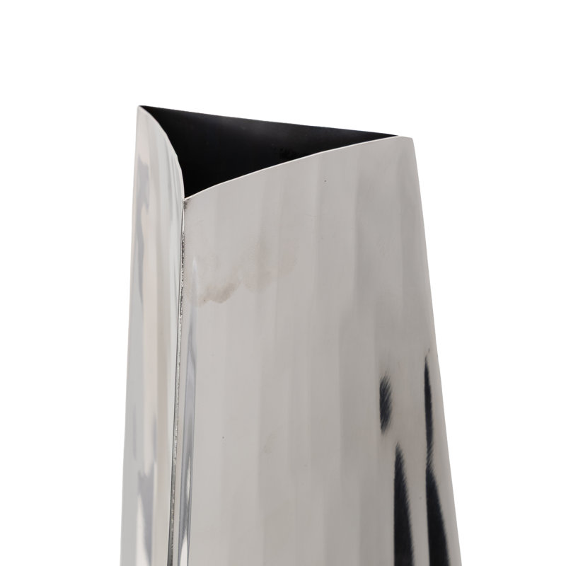 Vase de plancher en acier inoxydable Ousmane, H 22 po x l 7 po x p 6 po