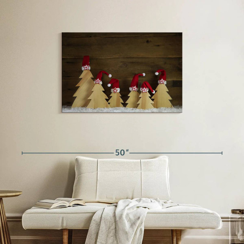 Sapins de Noël, H 24 po x l 36 po