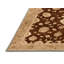 Machine Washable Overdyed Brown Area Rug-183576873