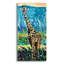 «Regal Giraffe 1» par Carolee Vitaletti, art mural en verre acrylique-1995406534