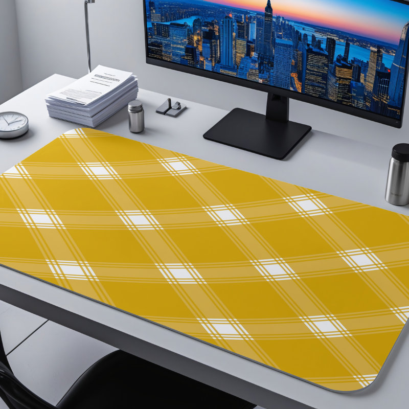 Polyester Desk Pad, 31.5x15.5