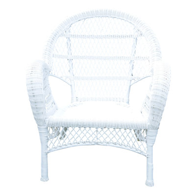 Chaise de patio en osier Maghull