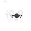 Éclairage pour meuble-lavabo Hinkley Sylvie-94487026