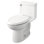 Hauteur de la chaise allongée avec siège allongé American Standard Compact Cadet 3 Flowise 4