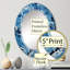 Craginorne - Miroir mural moderne ovale-349061667