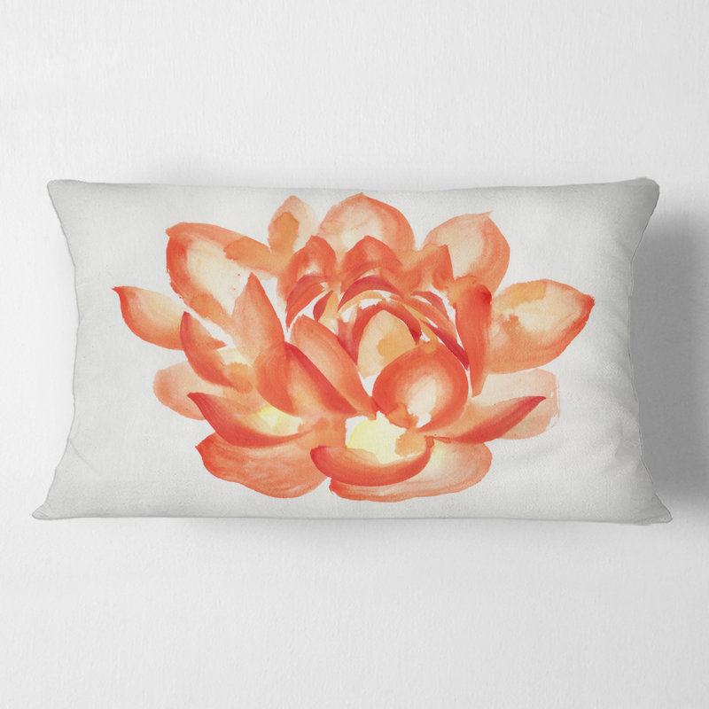 Floral Throw Pillow
