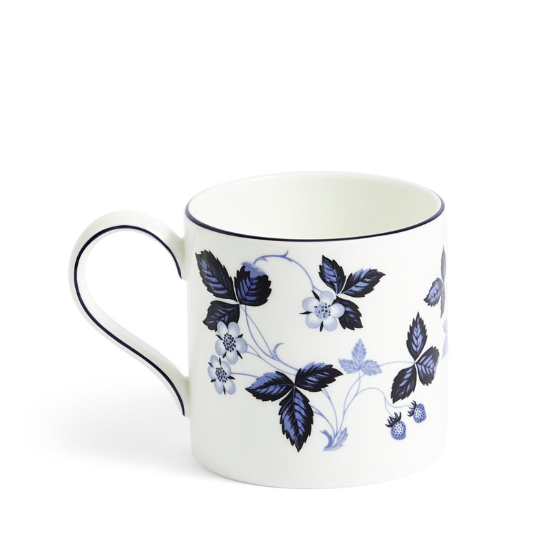 Wedgwood Wild Strawberry Inky Blue Mug 11floz