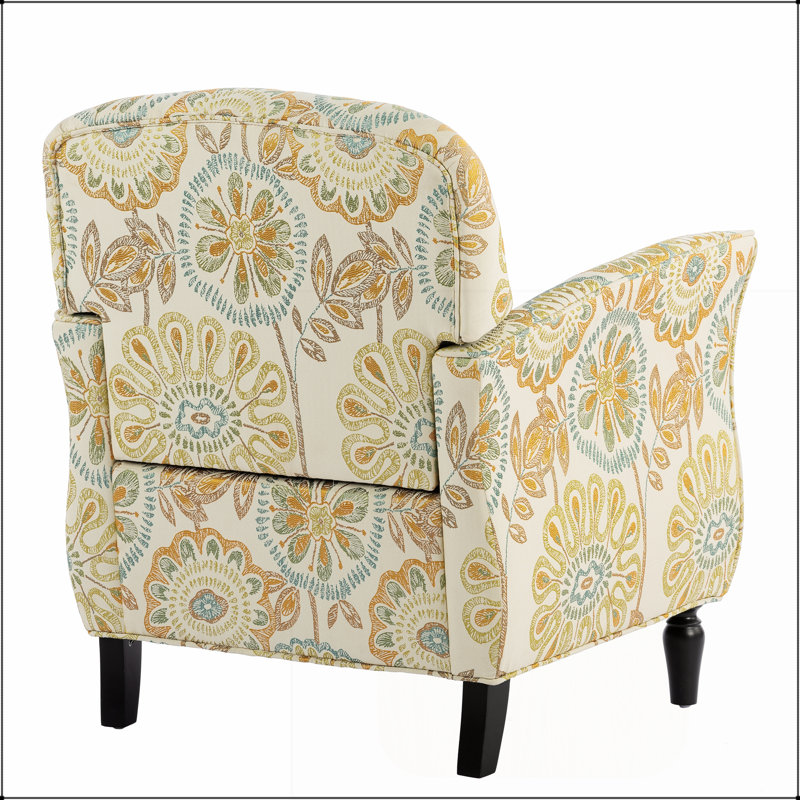 Fauteuils d'appoint modernes pour salon, avec pieds coniques en bouleau et design arrondi, parfaits pour le confort et le style.