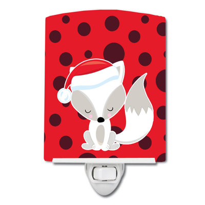 Haired Christmas Fairy 2 Ceramic Night Light