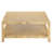 Tan Raffia Square Cocktail_Coffee Table