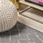 Tapis intérieur / extérieur gris / crème Harpa Moroccan Trellis-832293000
