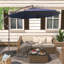 Parasol en porte-à-faux 10 pi Anasa-1509398616