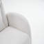 Chaise berçante en tissu avec repose-pieds réglable-420830076