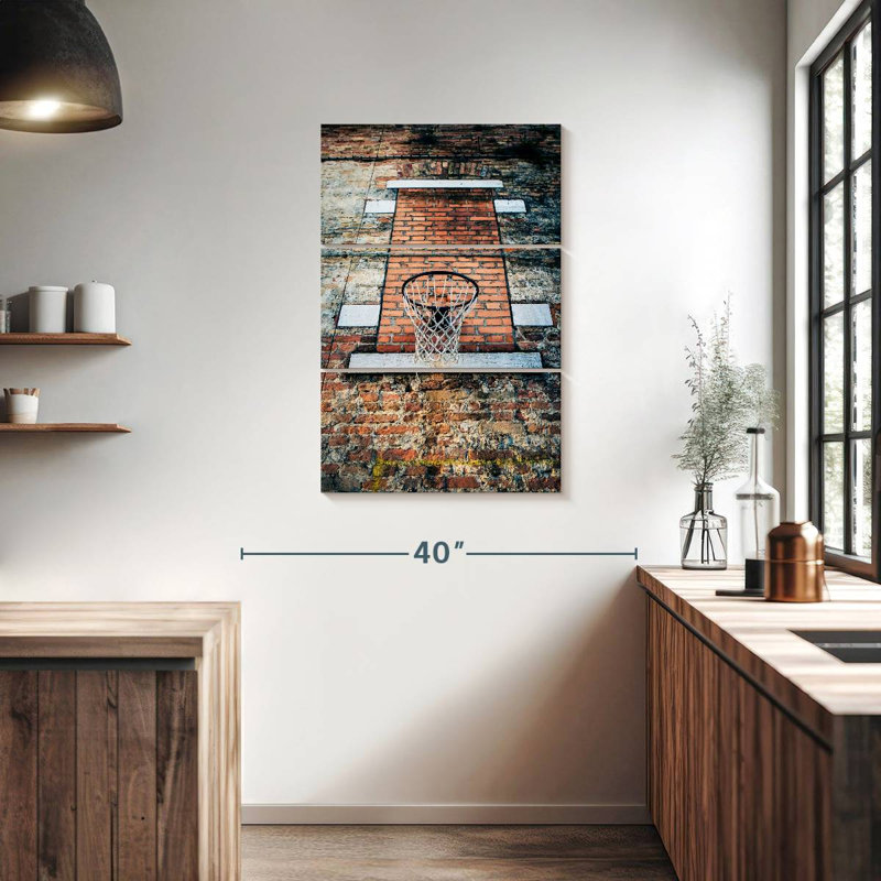Sireci Basketball Hoop Venice Style, 38" H x 24" W