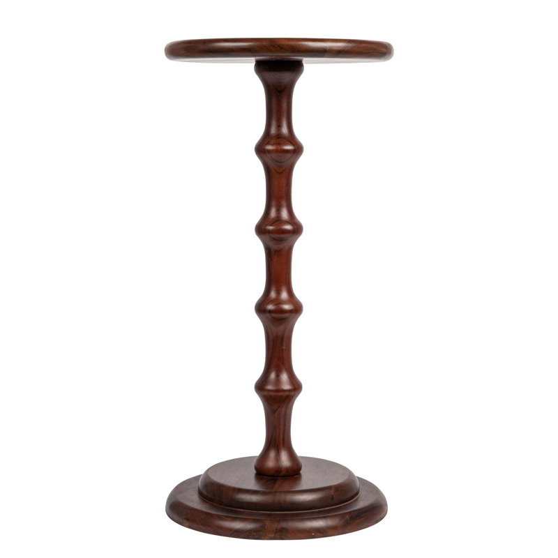 Table de bout Burckhardt, Châtaignier foncé