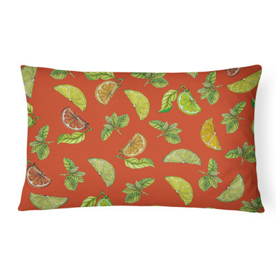 Citron, citron vert et coussin lombaire