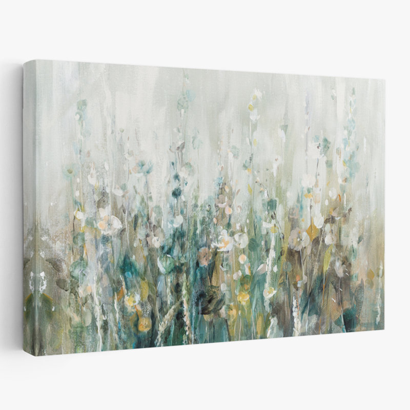 Floral - champ de fleurs sauvages, H 32 po x l 48 po