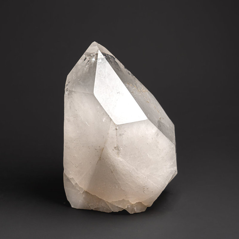 Genuine Polished Clear Quartz Point From Brazil (17.5 Lbs)