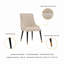 Chaise rembourrée Eda