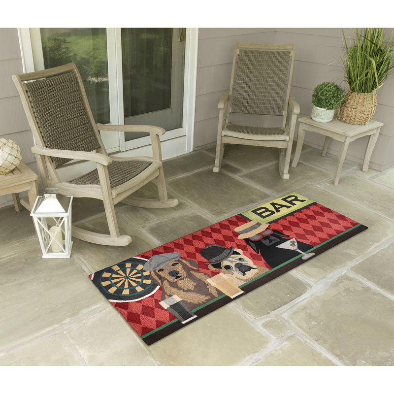 Huffman Synthetic Water Resistant Kitchen Mat, Rectangle 2' x 5'