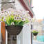 Porche de jardin à 12 fleurs artificielles pour l'extérieur-1456313639