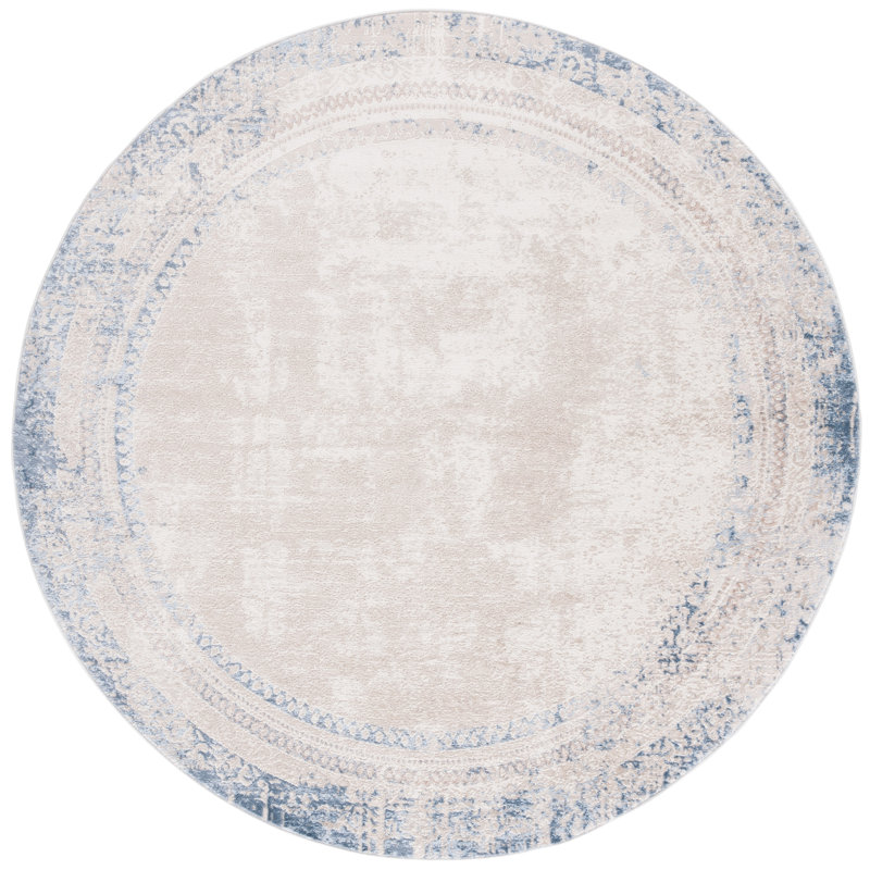 Javette Performance Oriental Rug, Round 6'7"
